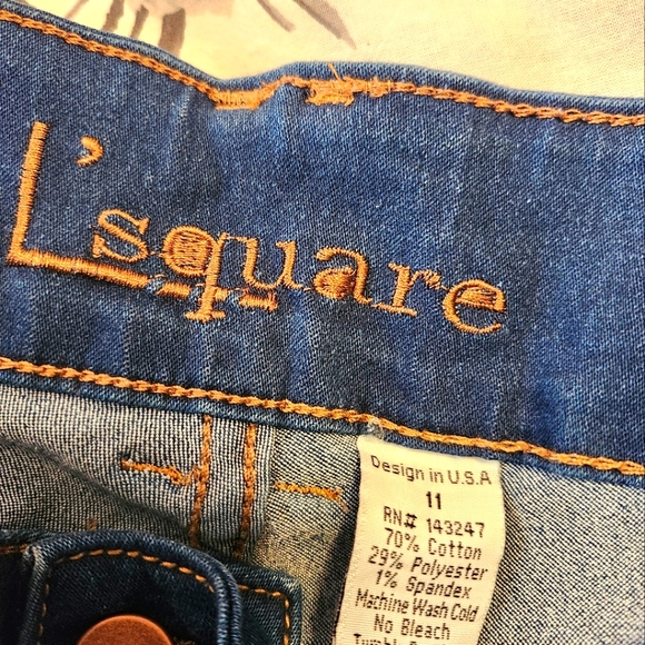 Jean pants size 11 NWOT L'square brand - Picture 3 of 5